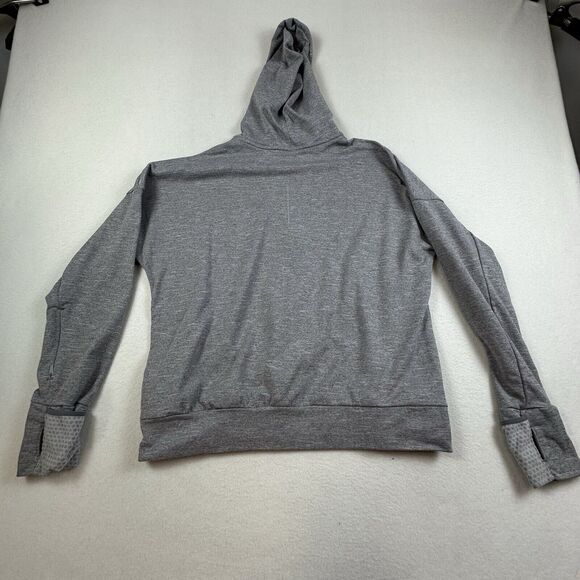 Nike Running Jacket Womens Medium Gray THERMA SPHERE Element Hoodie Full Zip - Picture 6 of 13